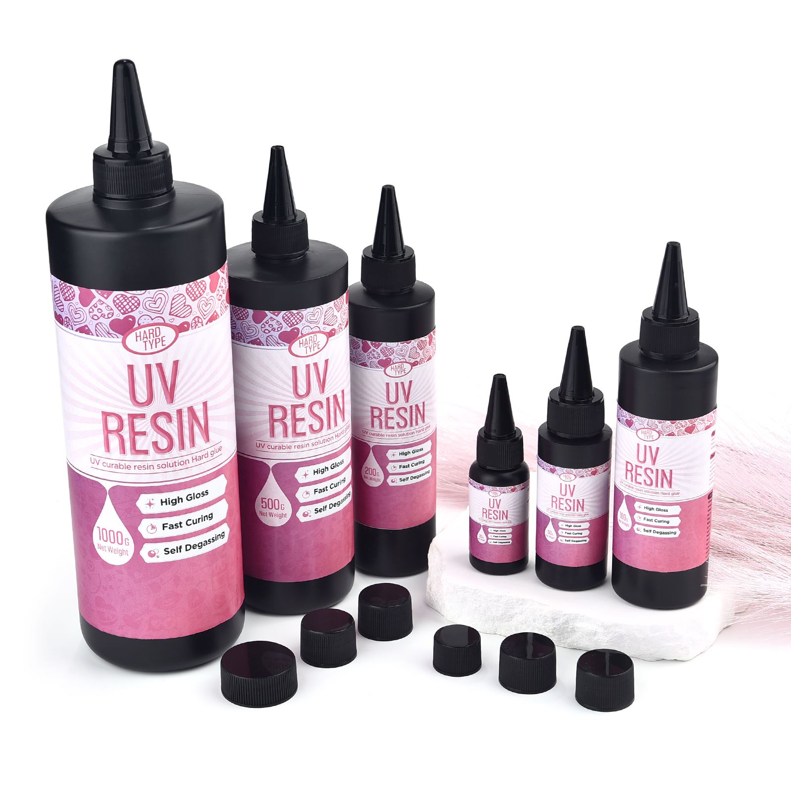 Epoxy Uv Resin Kit - 20-1000g Hoge Transparante Sneldrogende Epoxyhars UV