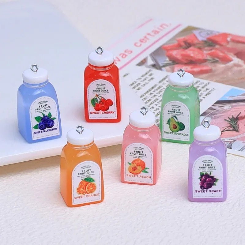 Resin Craft Supplies - 10 stuks Kawaii Mini 3D Kersen-