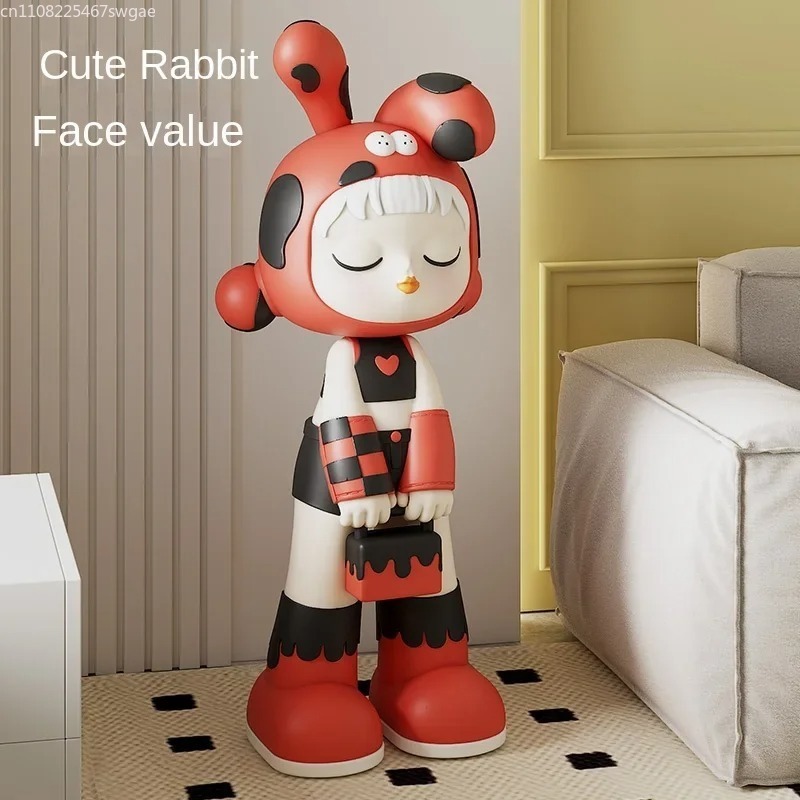 Kunst Cartoon Meisjesbeeldje B - Resin Crafts recensie en prijs