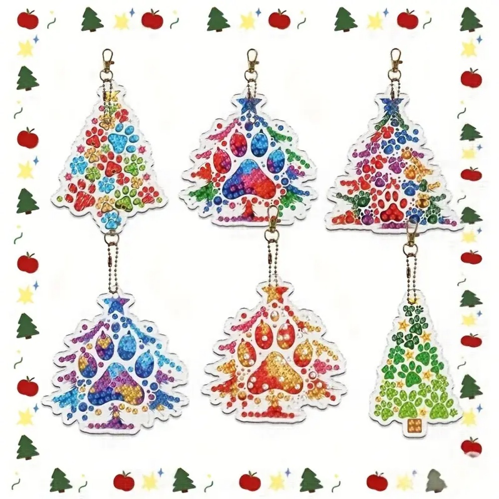 6 stks/set DIY Kerstboompatroo - Resin Craft For Beginners recensie en prijs
