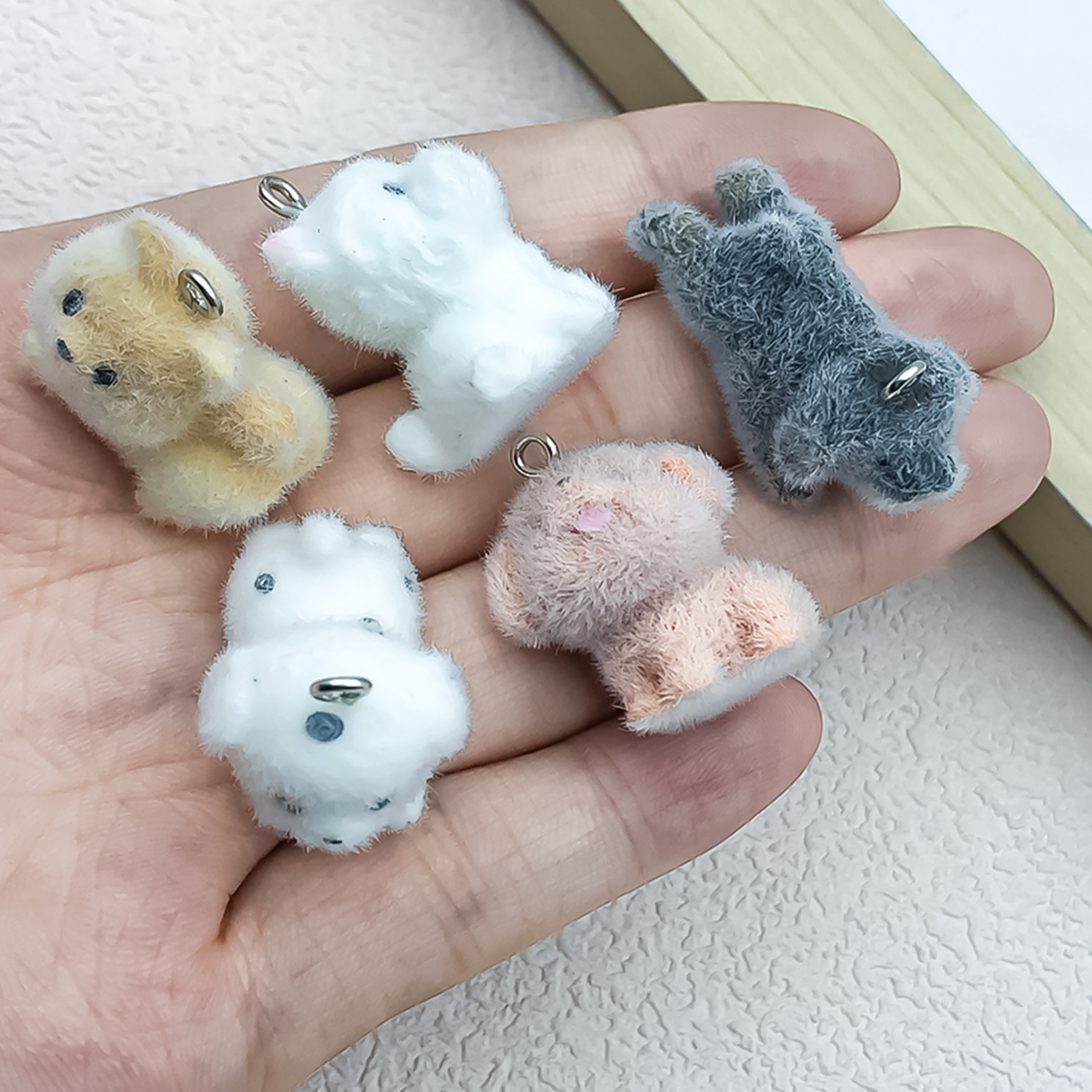 5 stuks & 1 stuk gevlokte hars - Resin Crafts recensie en prijs