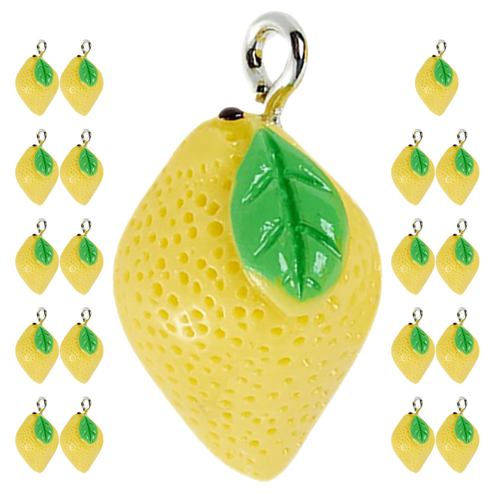 20 stuks hars citroenbedels, f - Resin Craft Supplies recensie en prijs
